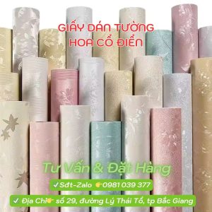 giay dan tuong co dien