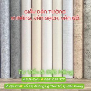 giay dan tuong van go