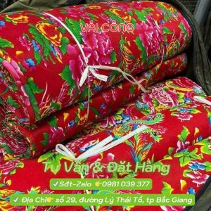 vai cong trang tri